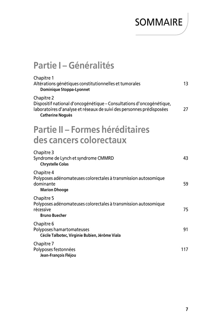 Génétique et cancers digestifs