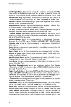 Génétique et cancers digestifs