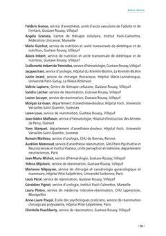 Réanimation médicale et chirurgicale  en oncologie