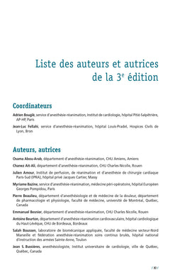 Anesthésie-Réanimation en chirurgie cardiaque