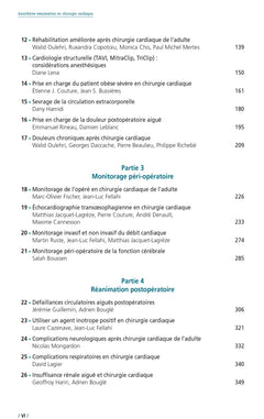 Anesthésie-Réanimation en chirurgie cardiaque