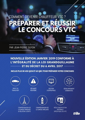 Préparer et réussir le concours VTC 2019