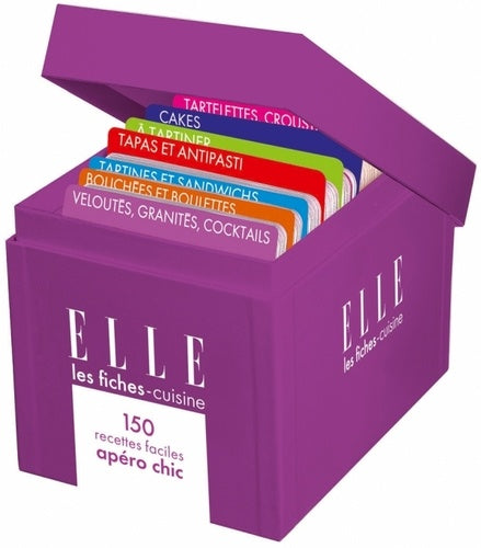 Les fiches-cuisine: 150 recettes apéro chic
