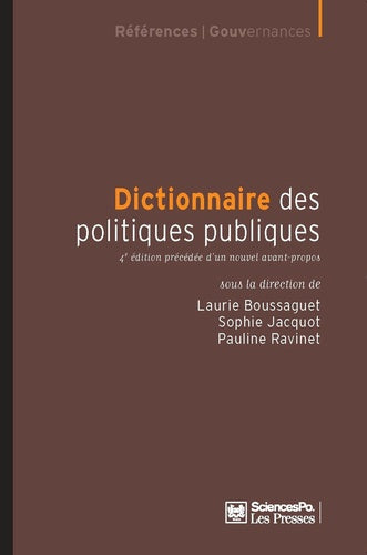 Dictionnaire des politiques publiques