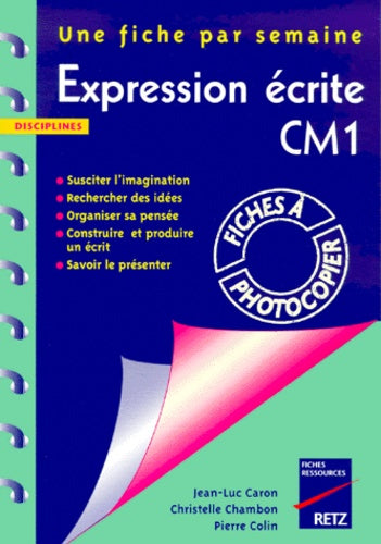 Expression écrite, CM1