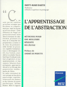 L'apprentissage de l'abstraction