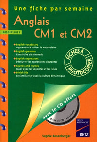 Anglais CM1-CM2. 36 fiches à photocopier