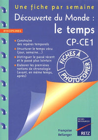 Découverte du monde : le temps