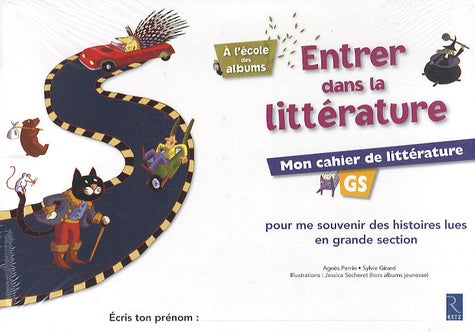 Cahiers de littérature x 6 GS A l'école des albums