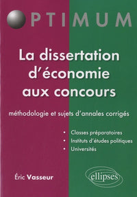 La dissertation d'économie aux concours