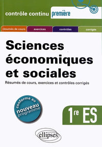 Sciences économiques et sociales 1re ES