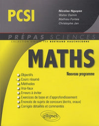 Maths PCSI