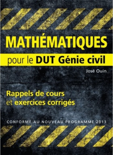 Mathématiques : Pour le DUT Génie civil