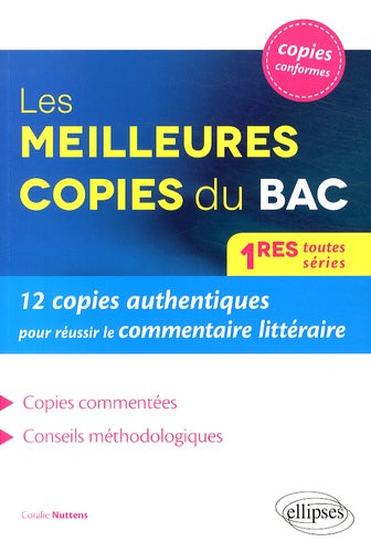 Les meilleures copies du Bac 1res toutes séries
