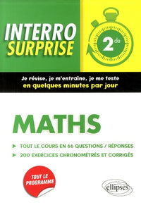 Interro surprise maths seconde