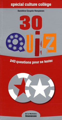 30 quiz spécial culture collège