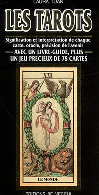 Les Tarots : Signification et Interpétation de chaque carte, oracle, prévision de l'avenir (1 livre + 78 cartes)