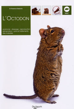 L'Octodon: Anatomie, dressage, reproduction, alimentation, soins et traitements des maladies