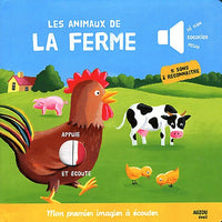 LES ANIMAUX DE LA FERME NOUVELLE EDITION (COLL. MON PREMIER IMAGIER A ECOUTER)