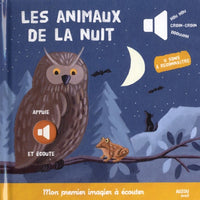 LES ANIMAUX DE LA NUIT (COLL. MON PREMIER IMAGIER A ECOUTER)