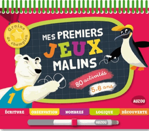Mes premiers jeux malins 5-6 ans - Nouvelle Edition