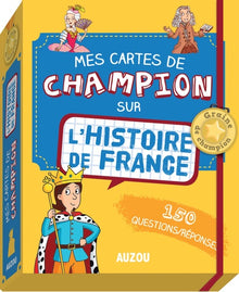Mes cartes de champion sur l'histoire de France