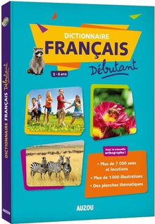 Dictionnaire de français débutant grand format