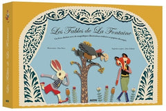 Les fables de la fontaine (nouvelle edition): UN LIVRE-THEATRE AVEC DE MAGNIFIQUES ILLUSTRATIONS REALISEES EN PAPIERS DECOUPES