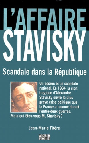 L'affaire Stavisky