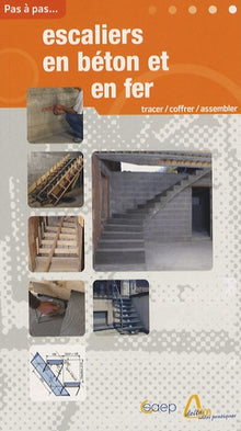 Escaliers en béton et en fer