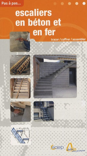 Escaliers en béton et en fer