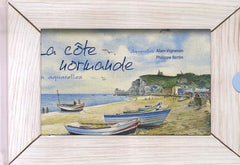 La côte normande: En aquarelles