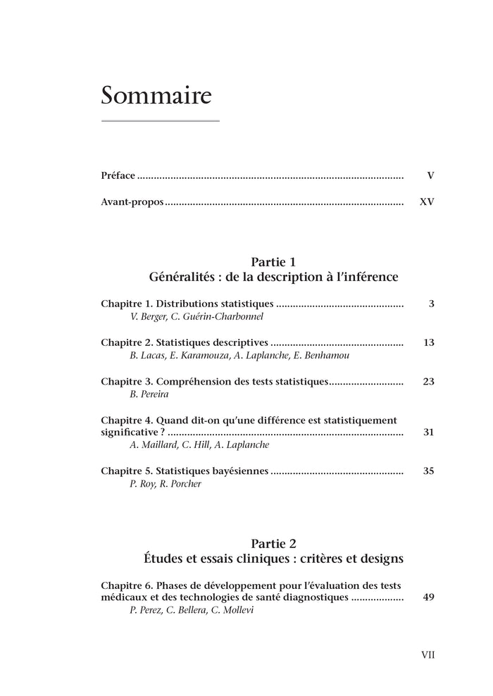 Méthodes biostatistiques appliquées à la recherche clinique en cancérologie