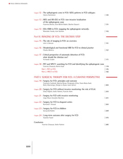 Focal cortical dysplasias