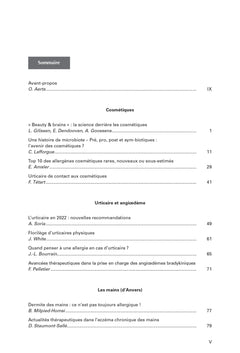 Progrès en Dermato-Allergologie. Anvers, 2022