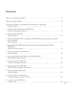 Les groupes sanguins érythrocytaires