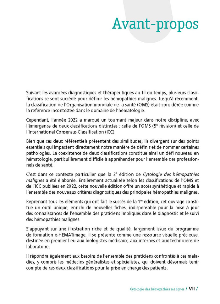 Cytologie des hémopathies malignes