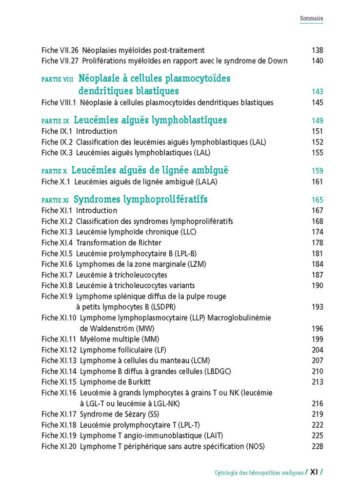 Cytologie des hémopathies malignes