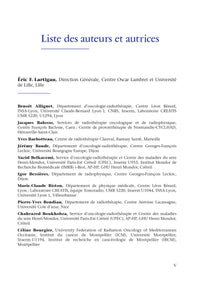 Radiothérapie oncologique