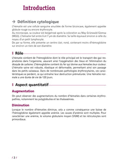 Pathologies des globules rouges