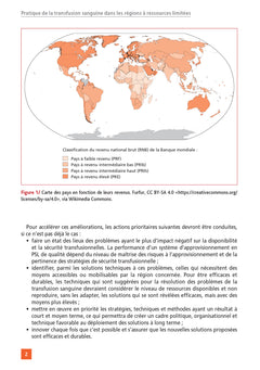 Pratique de la transfusion sanguine dans les régions à ressources limitées