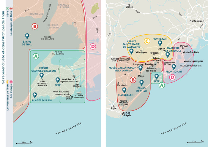 Sète et l'Archipel de Thau