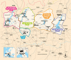 Lacs italiens et Milan