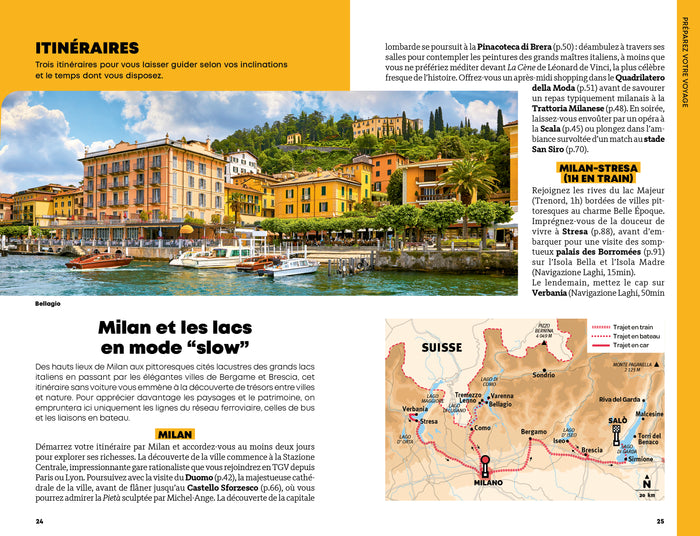 Lacs italiens et Milan