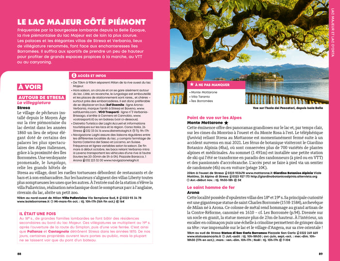 Lacs italiens et Milan