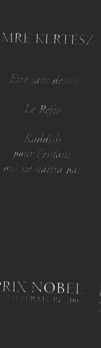Coffret Kertész 3vols Décembre 2002