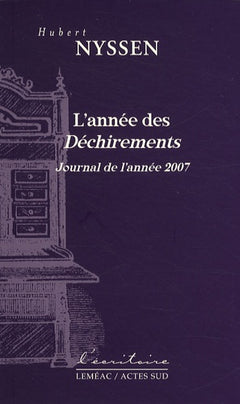 L'année des déchirements
