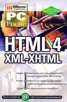 PC poche HTML 4, XML, XHTML