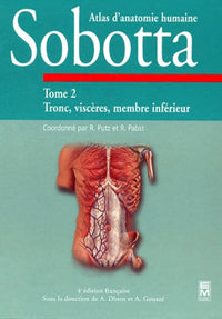Atlas d'anatomie humaine Sobotta - Tome 2