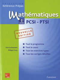 Mathématiques 1e année PCSI-PTSI